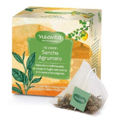 Neavita Filtroscrigno Sencha Agrumato Tè Verde 15 Filtri-1