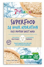 7th Heaven Superfood Maschera Viso Tessuto Bambu Con Proteine Del Riso-1