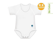 J Bimbi Body 0-36M Bio Cotton 4 Season Bianco-1