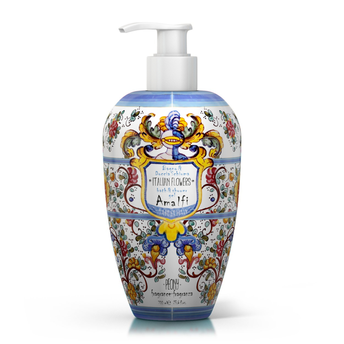 Le Maioliche Amalfi Peony Bagno E Doccia Schiuma 700ml-1
