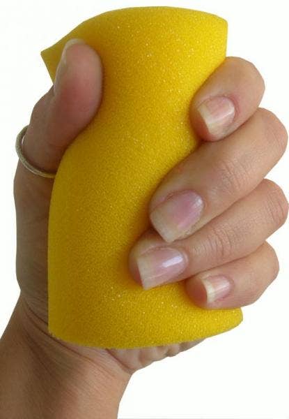 Cilindro Anti-Stress Giallo Scuro -1