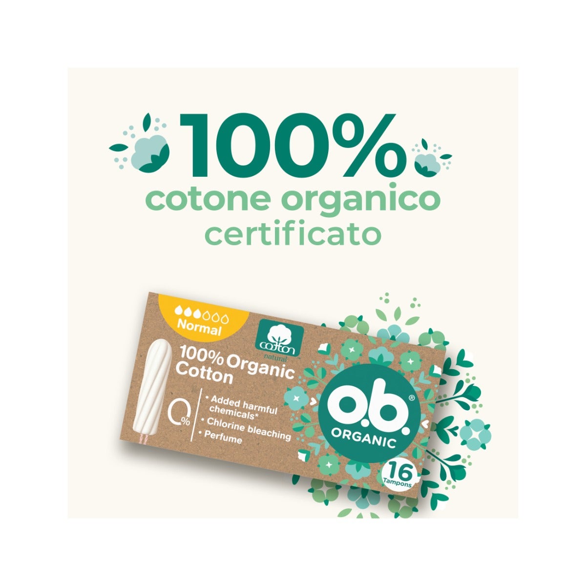 Ob Pro Comfort Organic Normal 16 Tamponi-5