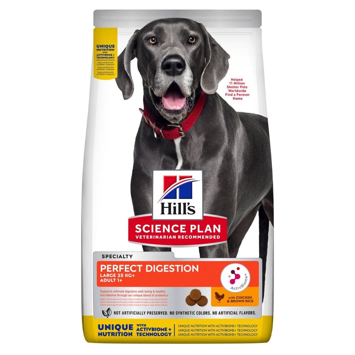 Hill's Science Plan Perfect Digestion Crocchette Pollo E Riso Integreale Cani Taglia Large Sacco 14kg-3