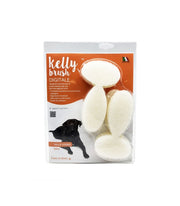 Kelly Brush Kit Digitale Spugne Dure Antitartaro Taglia Grande Per Cani 8 Applicazioni-1