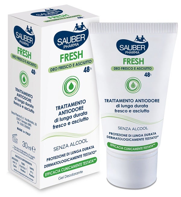 Sauber Fresh Deodorante Gel Astuccio 30 ml-0