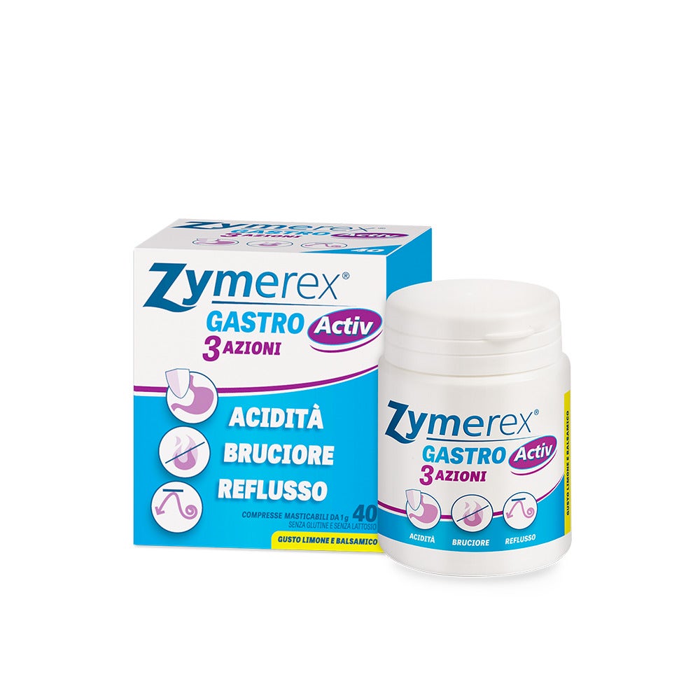 Zymerex Gastro Activ 3 Azioni 40 Compresse-4