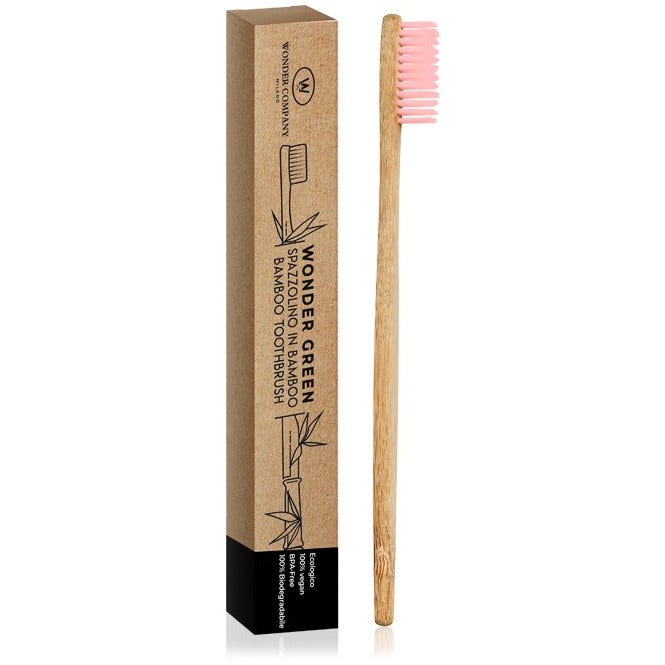 Spazzolino Bamboo Rosa -1
