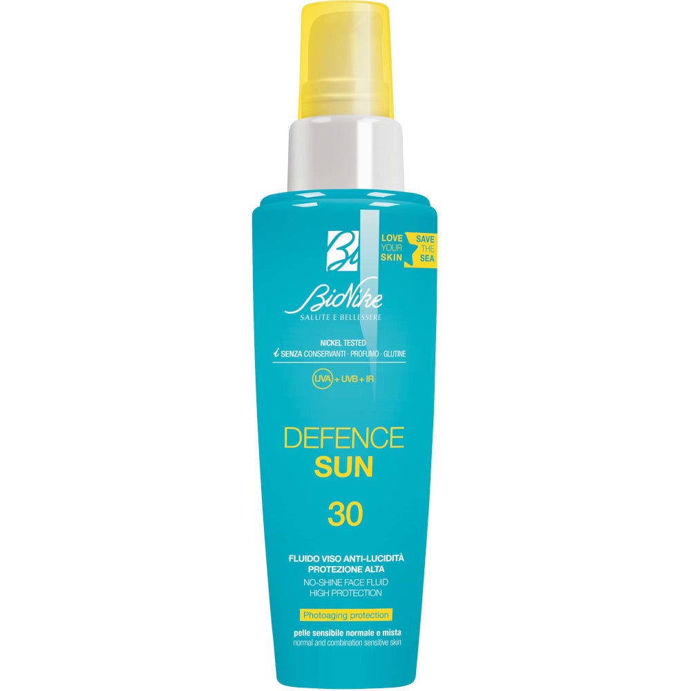 Bionike Defence Sun Fluido Viso Anti-Lucidità 50ml SPF30 -2