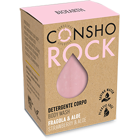 Bioearth Consho Rock Detergente Corpo Fragola/Aloe 50g-1