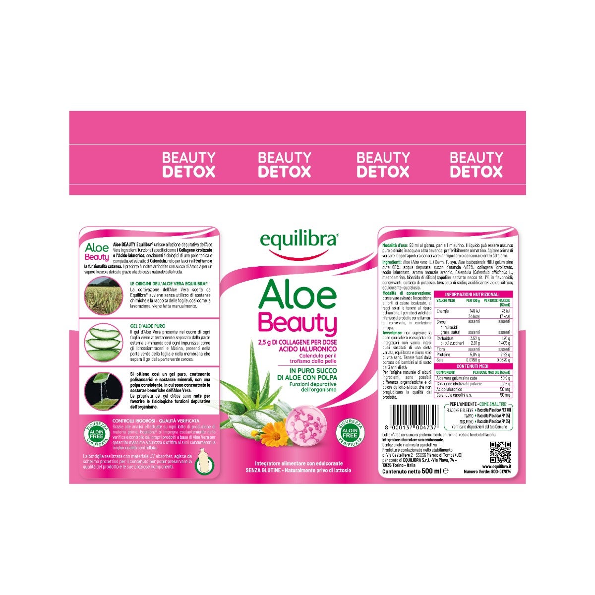 Equilibra Aloe Vera Beauty 500ml-10