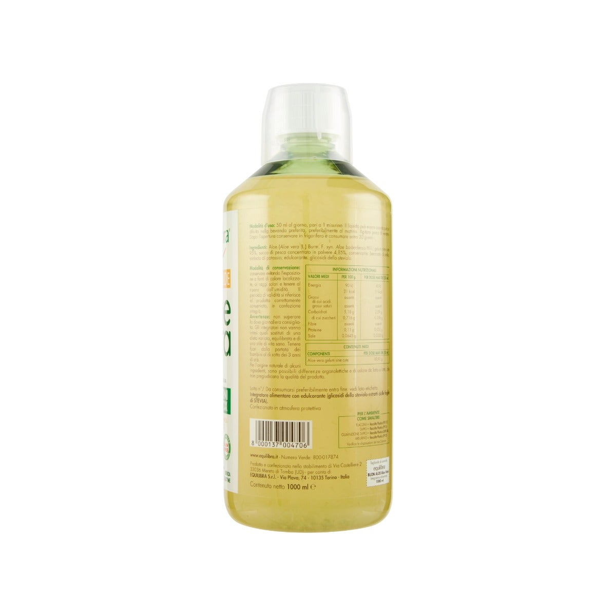 Equilibra Buon Aloe Vera 95% 1000ml-6