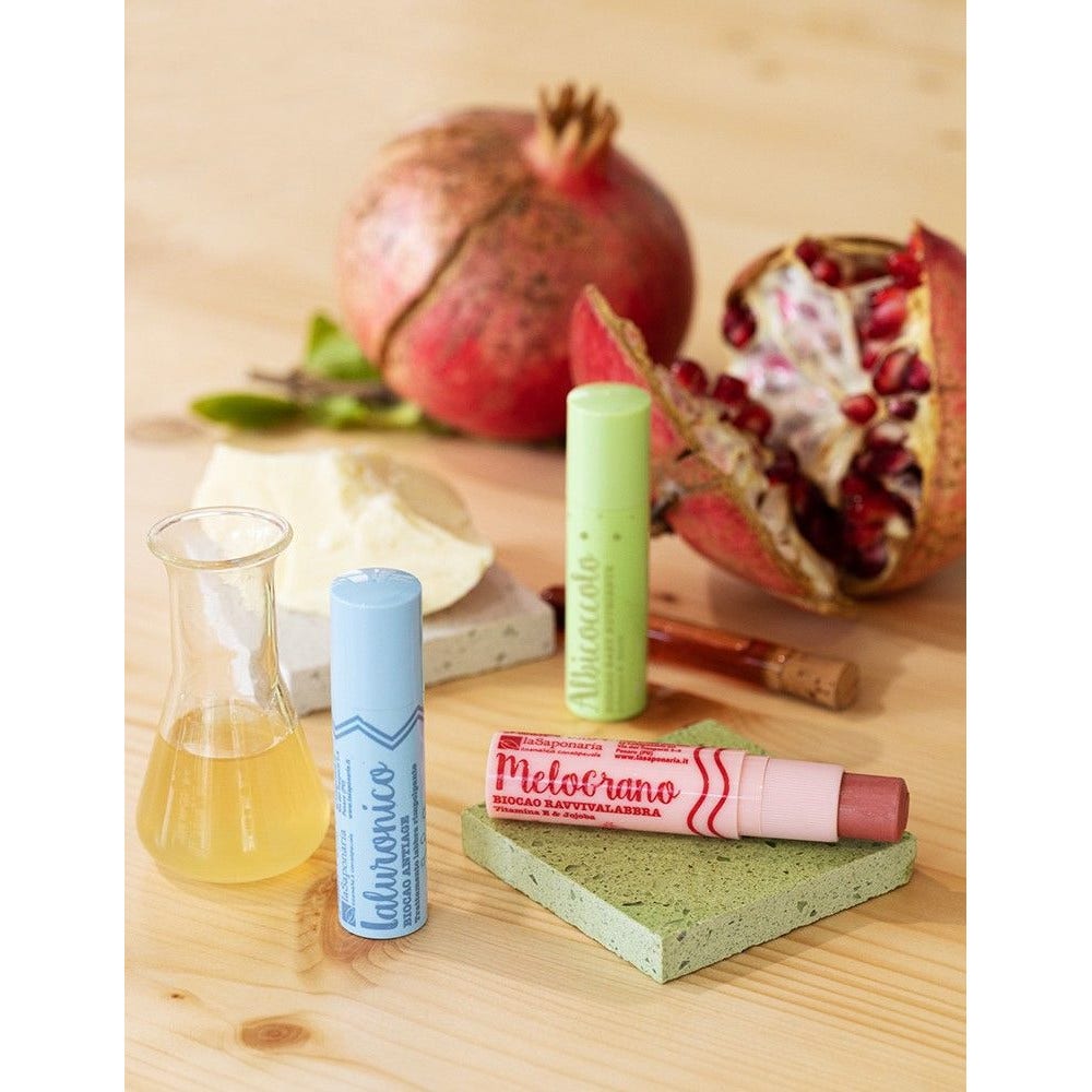 La Saponaria Biocao Albicoccolo Balsamo Labbra 1 Pezzo-3