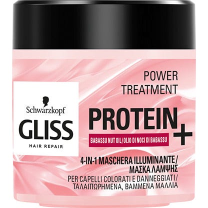 Schwarzkopf Gliss Trattamento 4In1 Protein+ Maschera Illuminante 400ml-1