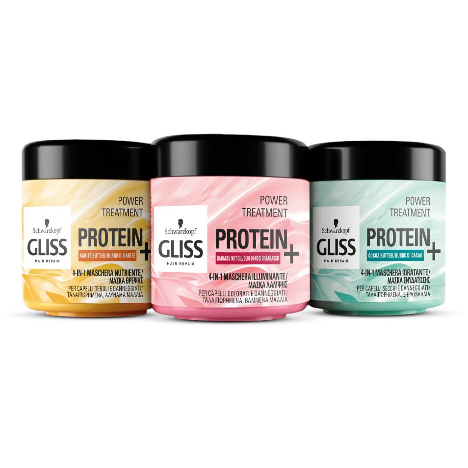 Schwarzkopf Gliss Trattamento 4In1 Protein+ Maschera Idratante 400ml-2