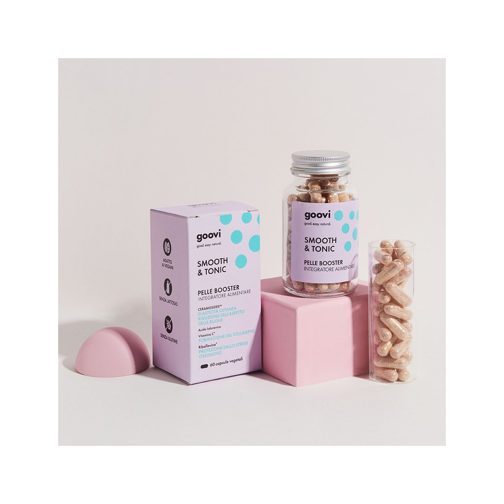 Goovi Integratore Pelle Booster 60 Capsule-1