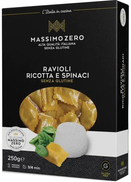 Massimo Zero Ravioli Ricotta e Spinaci 250 g-0