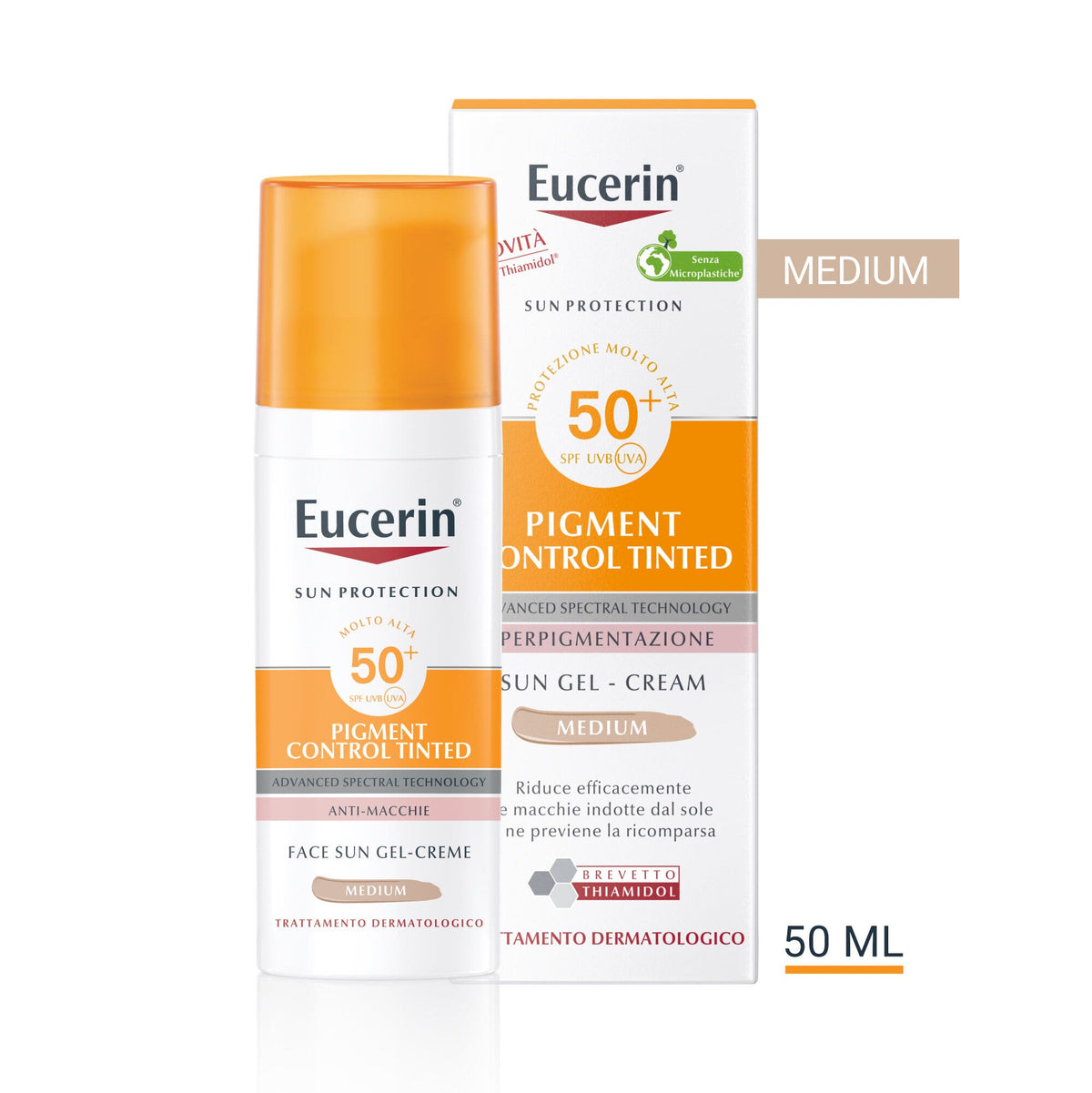 Eucerin Sun Pigment Control Tinted Gel-Crème With SPF50+ Medium-7