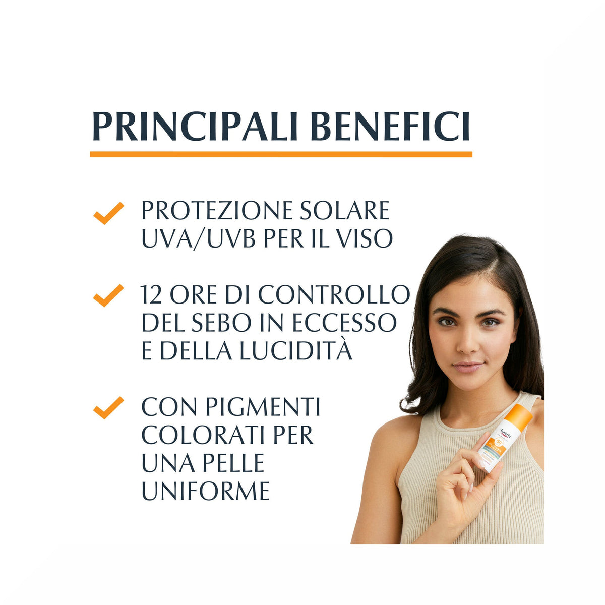 Eucerin Sun Oil Control Tinted Gel-Crème With SPF50+ Medium-2