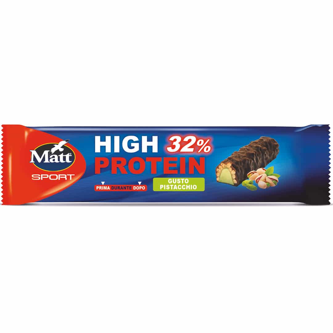 Matt Sport High Protein Gusto Pistacchio Barretta Proteica 40g-1
