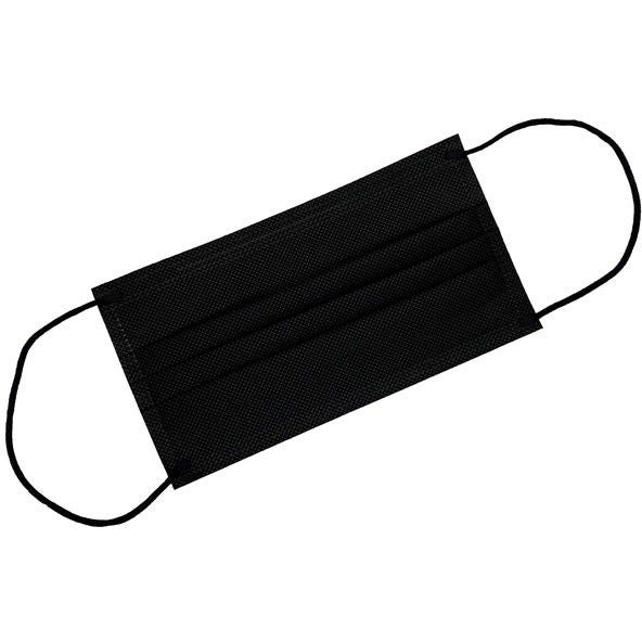 Mascherina Chirurgica Adulto Black 10 Pezzi-2