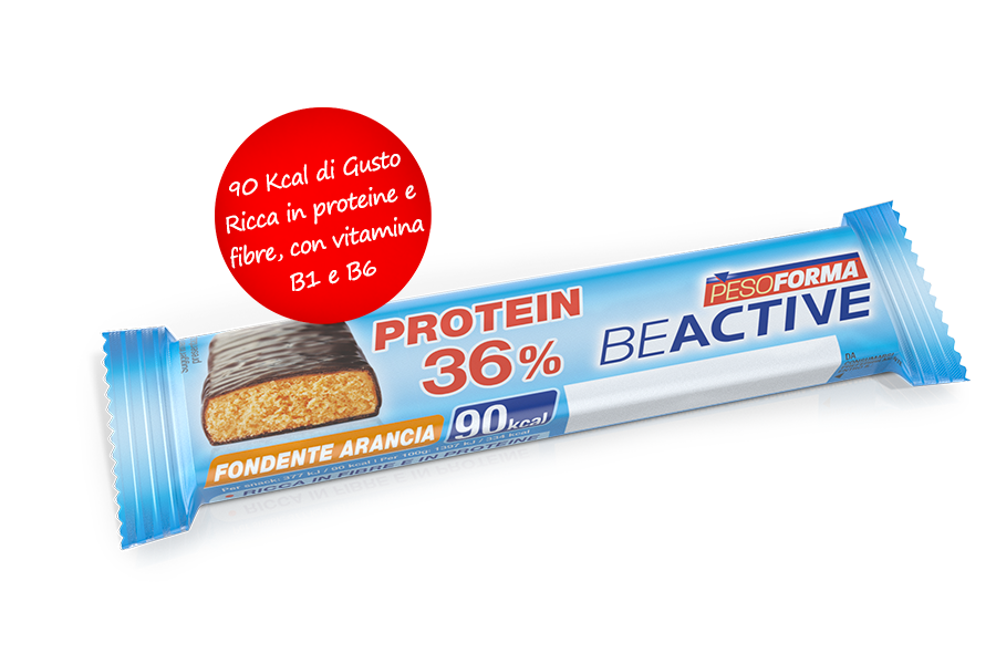 Performa Beactive Protein Bar Fondente Arancia 27g-2