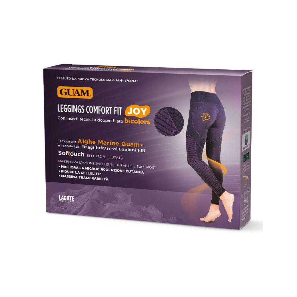 Guam Leggings Comfort Fit Prugna Taglia XS/S-0