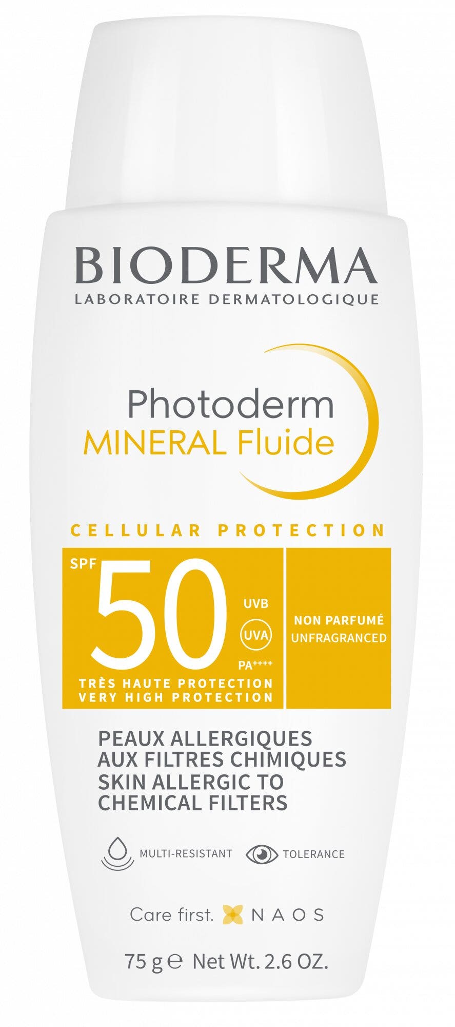 Bioderma Photoderm Fluido Minerale Ultra-Leggero Viso E Corpo 75g SPF50+-4
