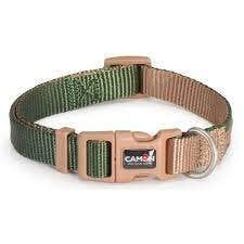 Camon Collare Regolabile Double Premium Verde/Ecru Per Cani Cuccioli 15x300cm/400mm-3
