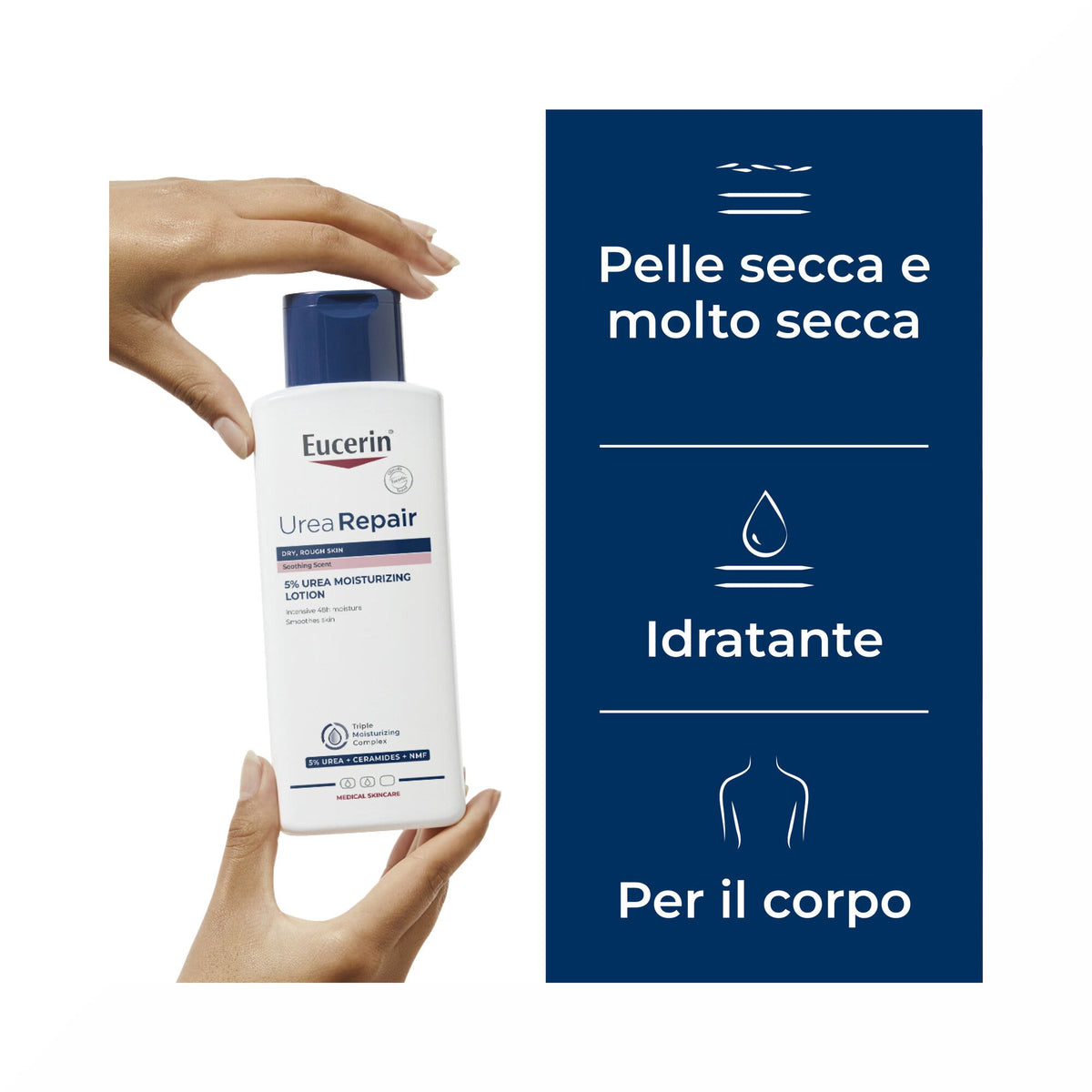 Eucerin Urearepair Plus 5% Urea Emulsione Idratante 400ml-3