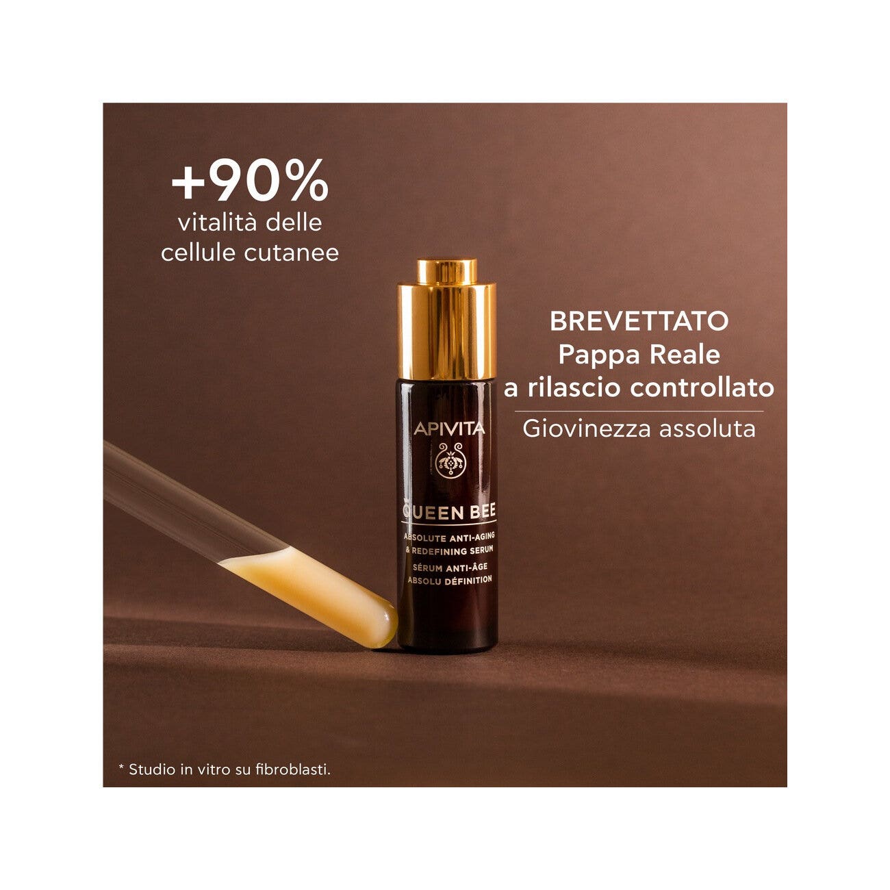 Apivita Queen Bee Serum Siero Viso Anti-Età Assoluto&Rassodante 30ml-7