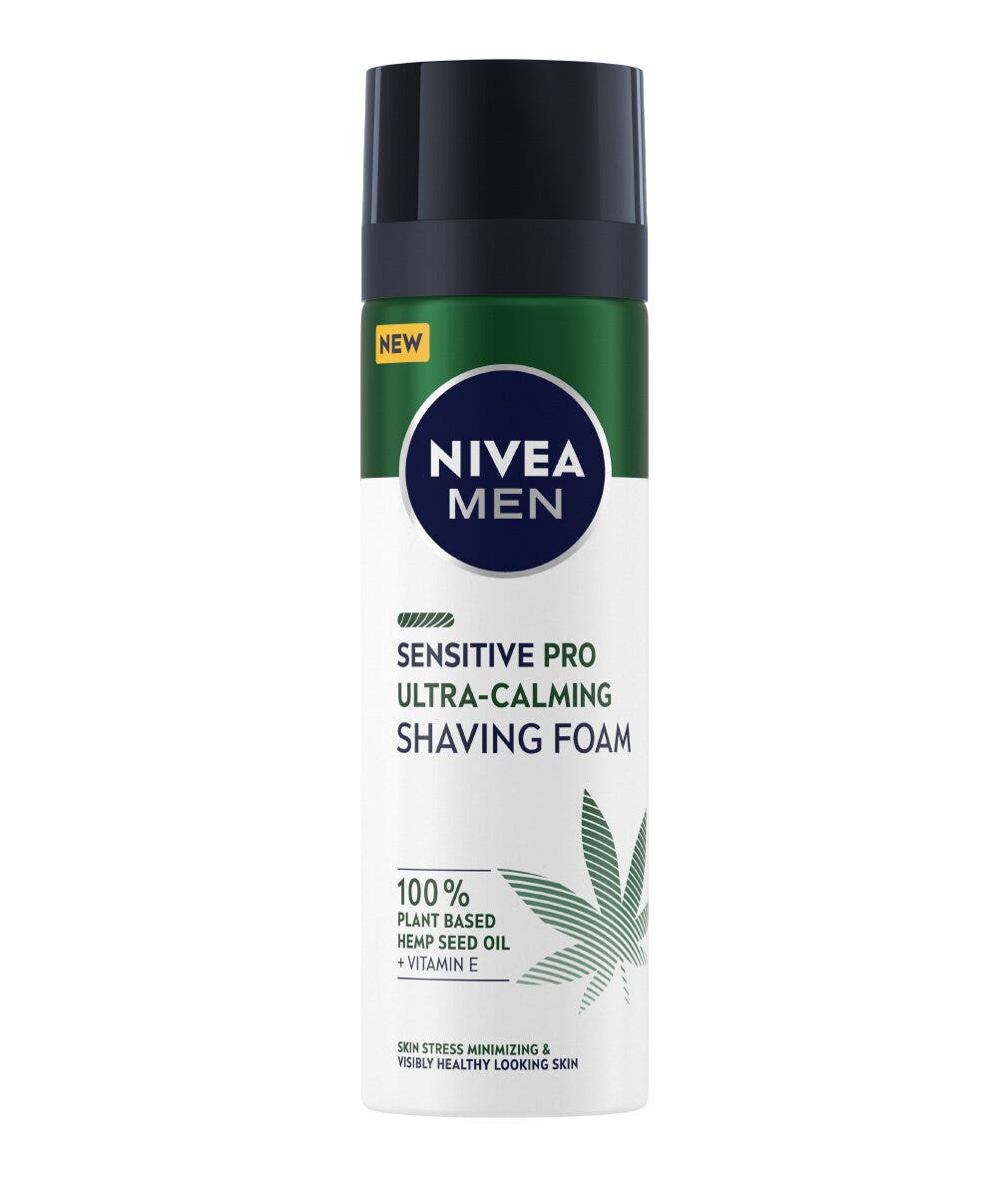 Nivea Men Sensitive Pro Ultra-calming Schiuma Da Barba 200ml Schiuma Rasatura Di Pelli Sensibili-3