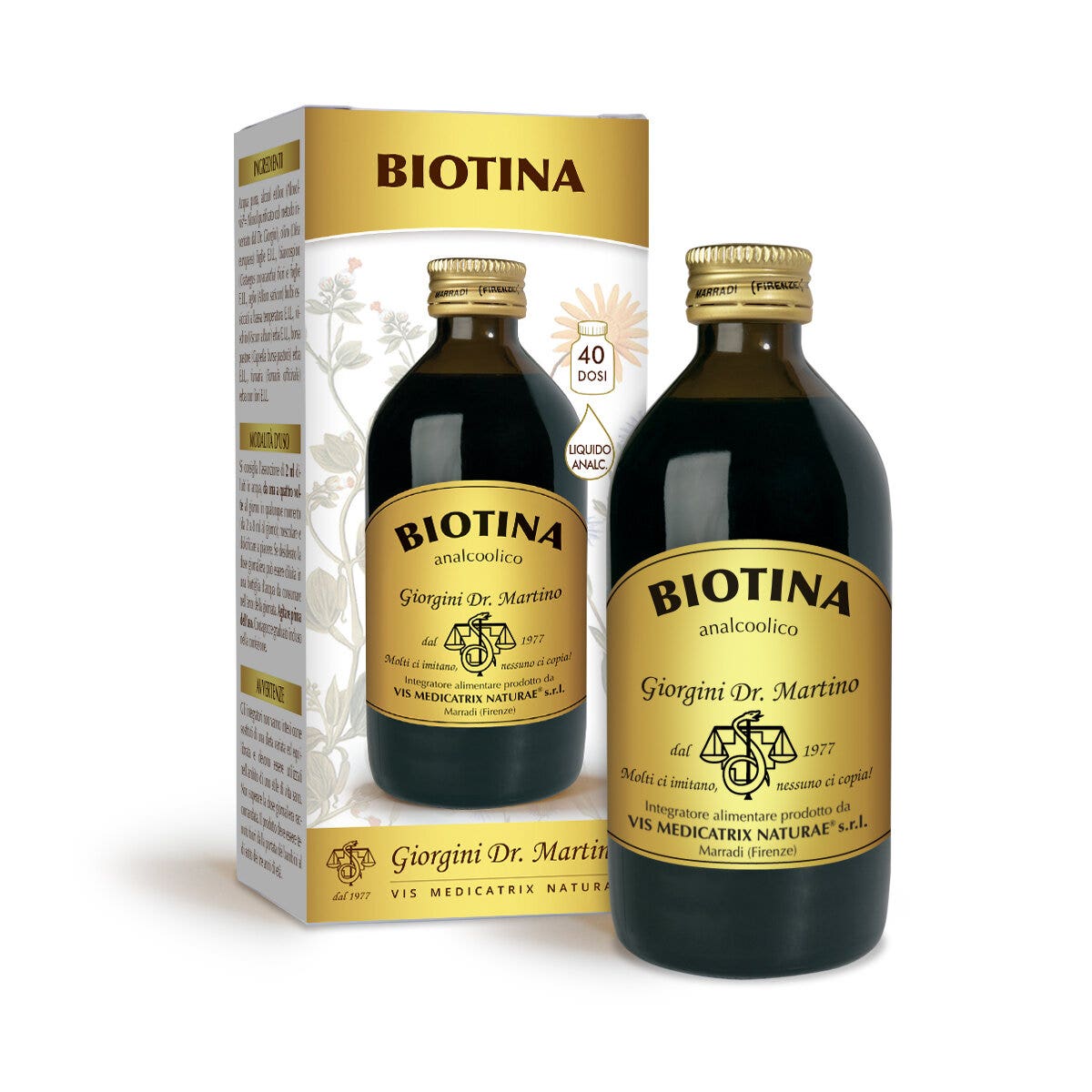 Dr Giorgini Biotina Liquido Analcoolico 200ml-2