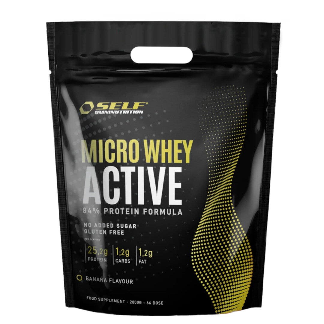 Self Omninutrition Micro Whey Active Gusto Banana 2kg-2