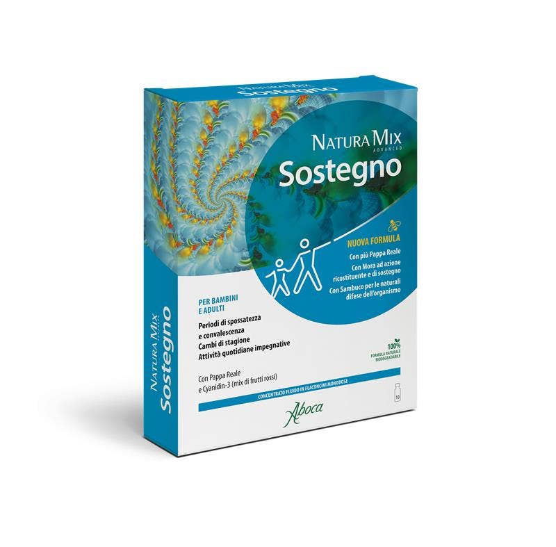 Aboca Natura Mix Advanced Sostegno 10 Flaconcini Da 15ml-1