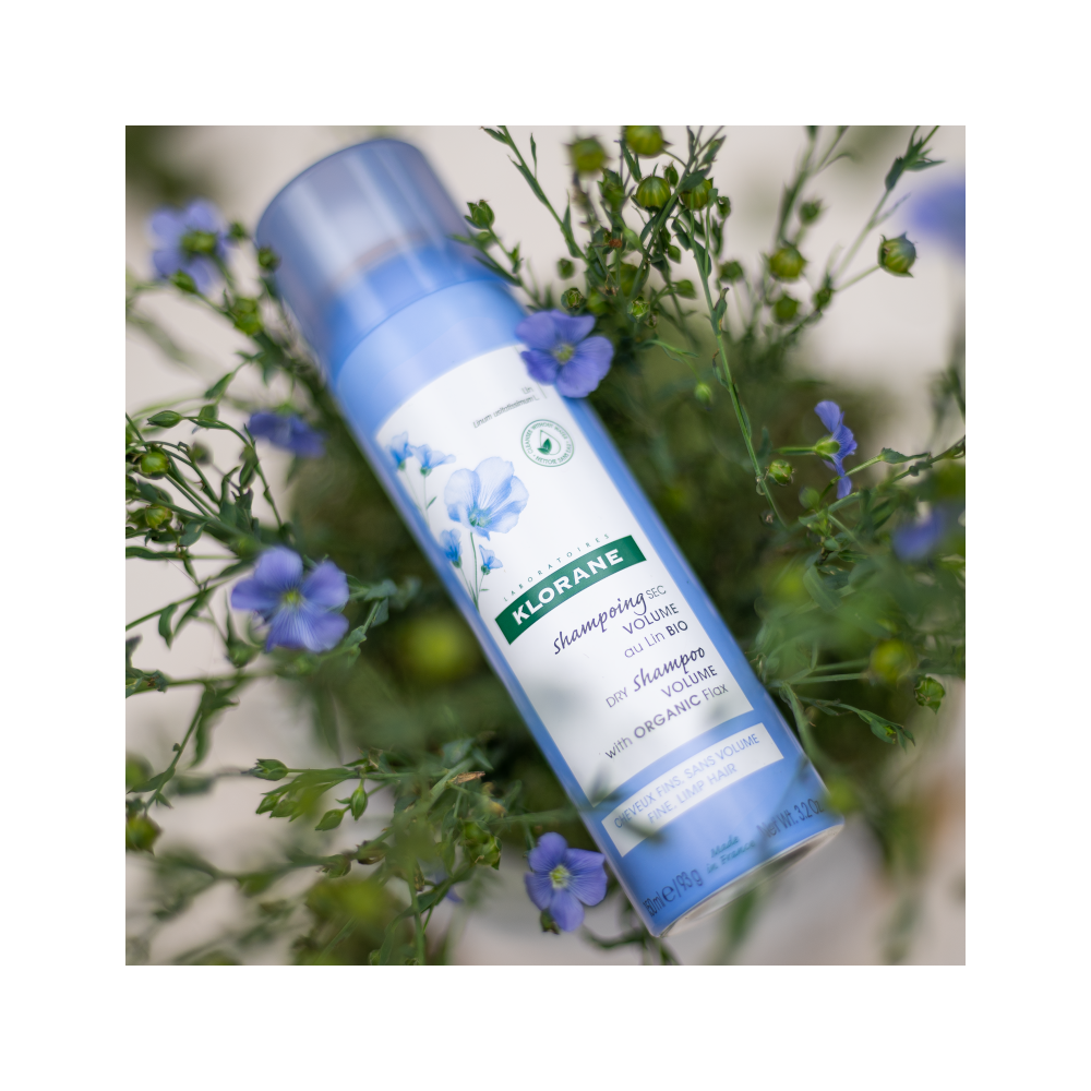 Klorane Shampoo Secco Volume Al Lino Bio 50ml-6