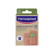 Hansaplast Cerotti Green & Protect Impermeabili E Sostenibili 2 Formati 20 Pezzi-1