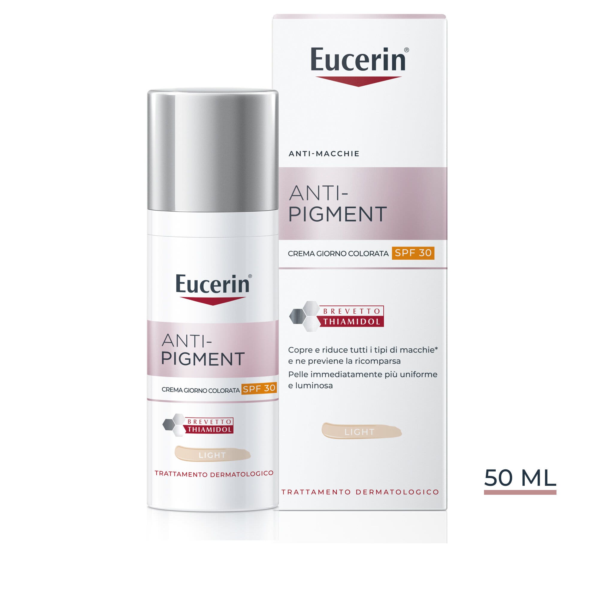 Eucerin Anti-Pigment Crema Giorno SPF 30 Colorata Light 30ml-10