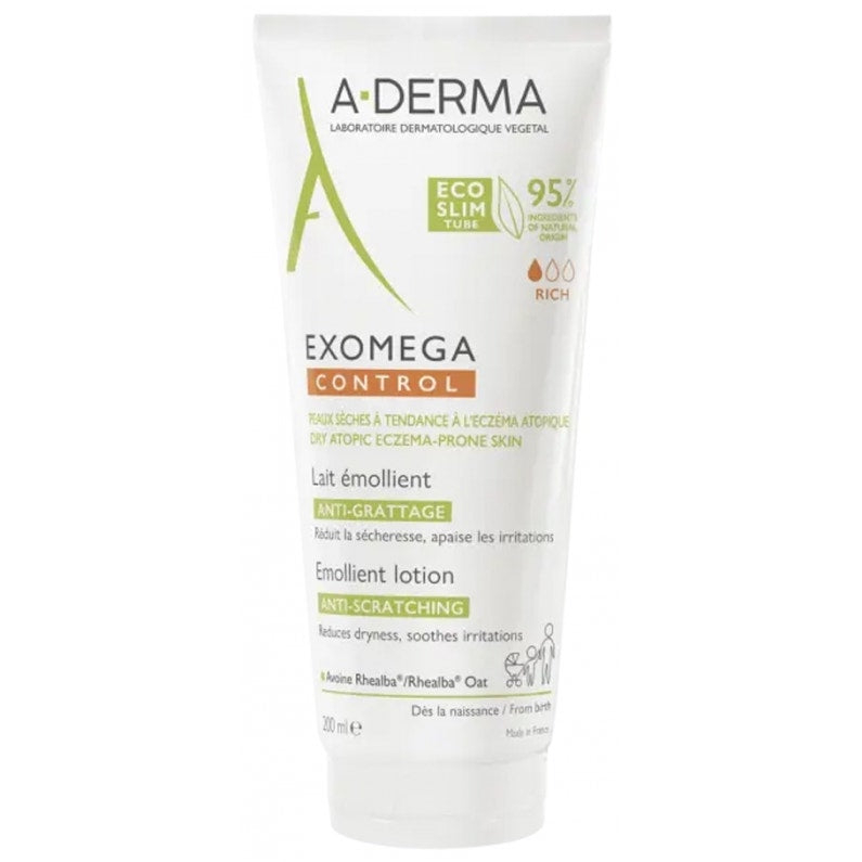 A-Derma Exomega Control Latte Emolliente Anti-Grattage 200ml-1