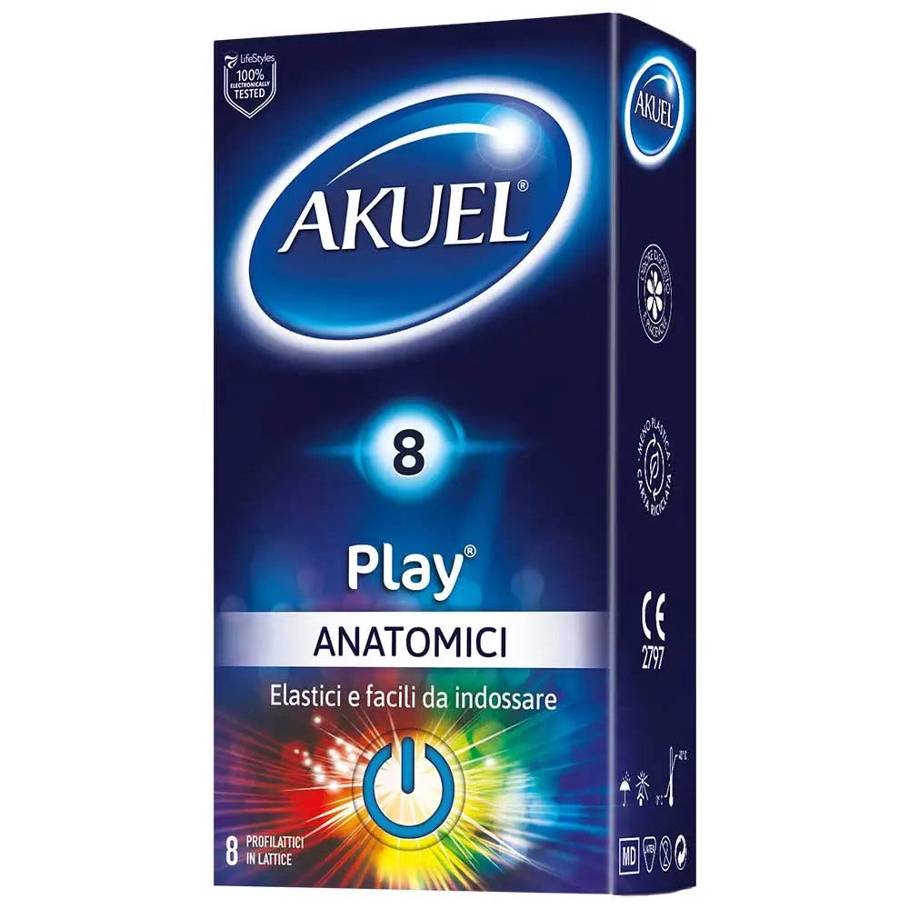 Akuel Play Profilattico Anatomico 8 Pezzi-1