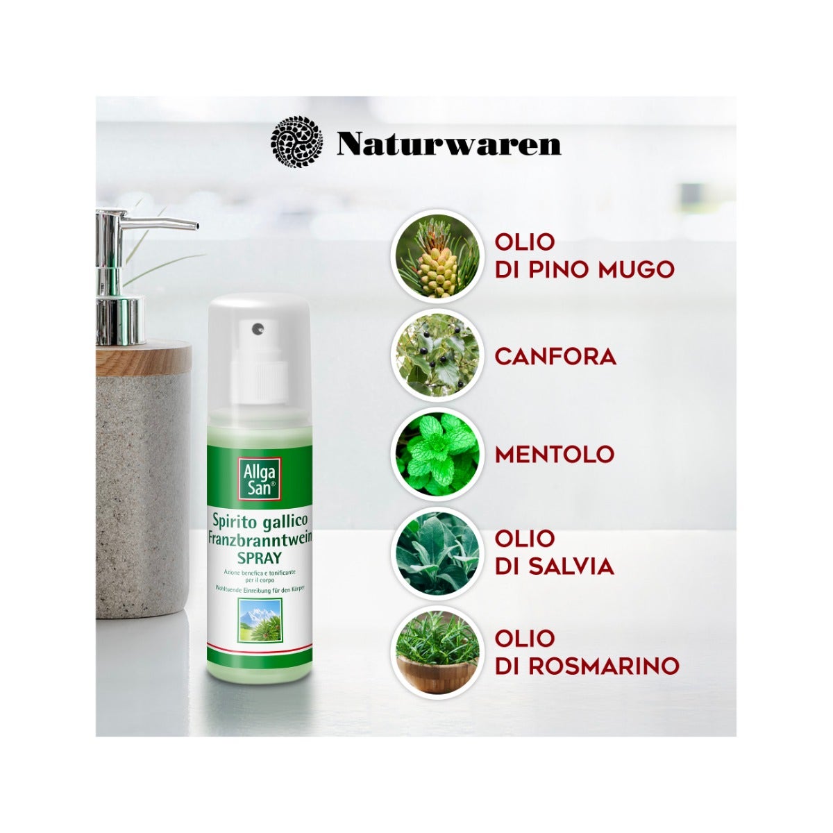 Allga San Spirito Gallico Spray Corpo 100ml-3