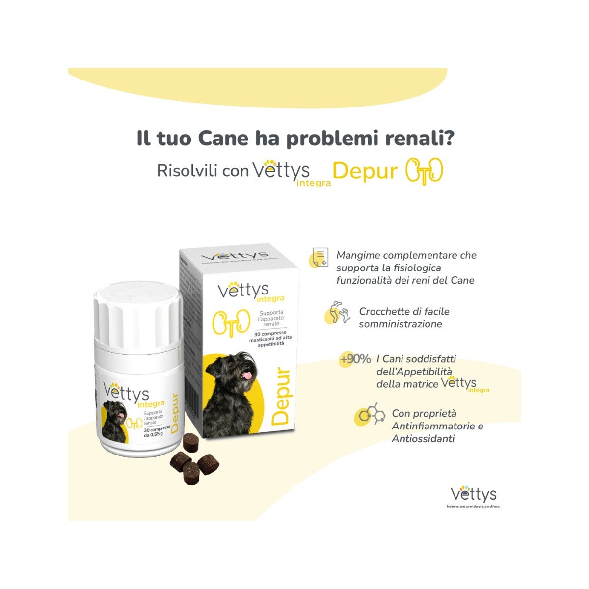 Vettys Integra Depur Per Cani 30 Compresse-5