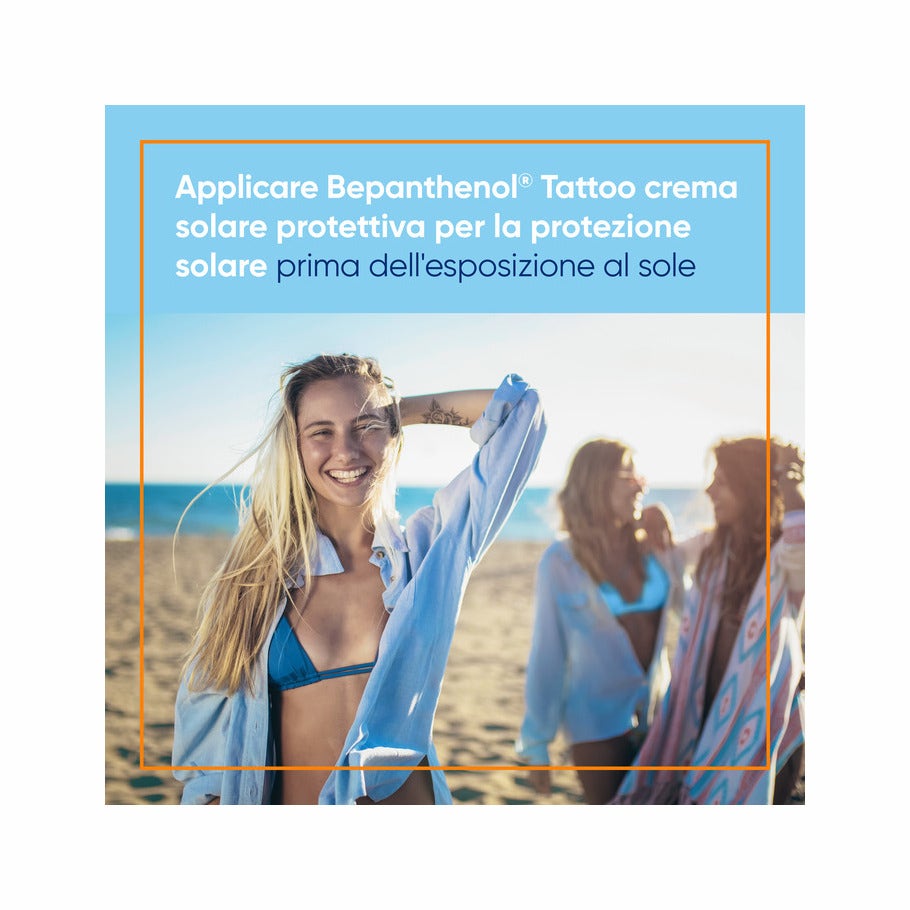 Bepanthenol Tattoo Crema Solare Protettiva SPF 50+ 50ml-4