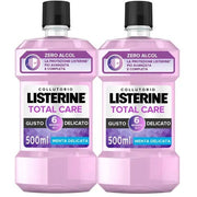 Listerine Total Care Collutorio Gusto Delicato 2x500ml-1