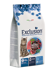 Exclusion Mediterraneo Monoprotein Noble Grain Crocchette Tonno Per Gatti Adulti Sacco 300g-1