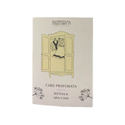 Nasoterapia Nuvola Card Profumata Talco E Rosa 1 Pezzo-1
