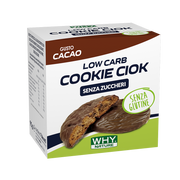 Why Nature Low Carb Cookie Ciok Biscotti Gusto Cacao 7 Pezzi Monoporzione-1