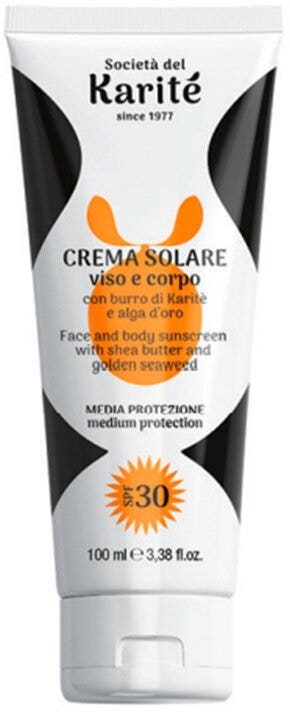 Karité Crema Solare Viso E Corpo SPF30 100ml-2