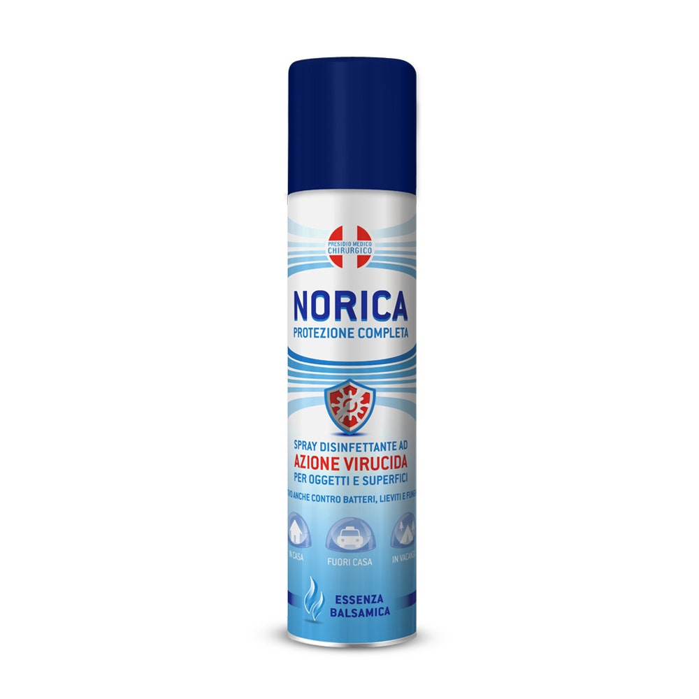 Norica Protezione Completa Spray Disinfettante Azione Virucida Per Superfici 300ml-0