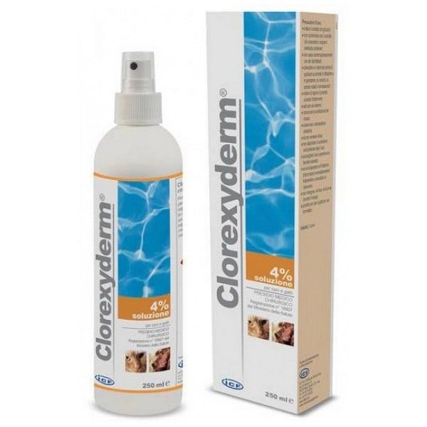 Clorexyderm Soluzione 4% Disinfettante Per Cani E Gatti 250ml-1