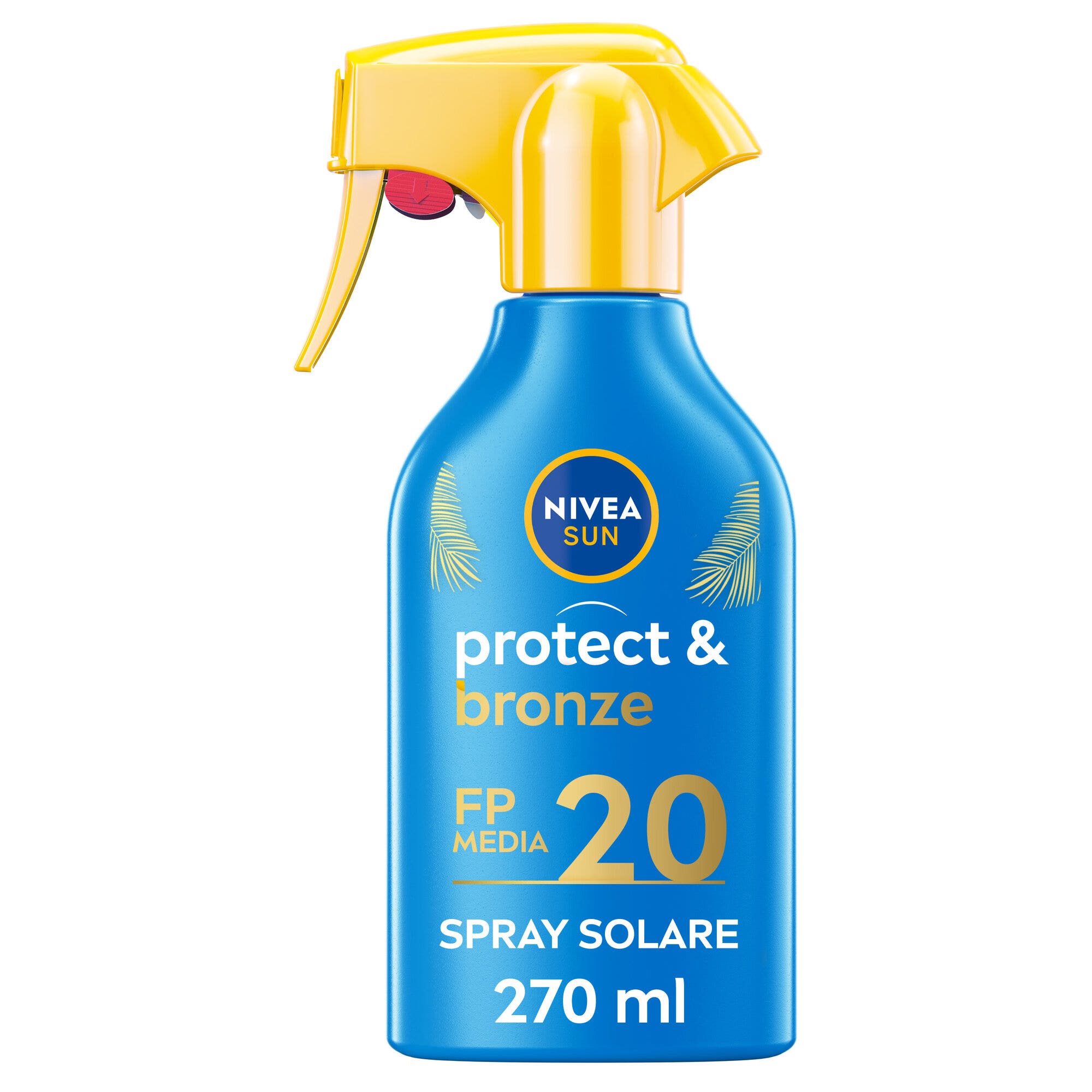 Nivea Sun Spray Solare Protect & Bronze Fp20 270ml Crema Solare 20 Per Un'abbronzatura Dorata-3